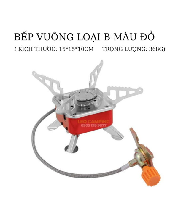 Bếp gas hộp có dây nối an toàn BG101 - Hình ảnh 5