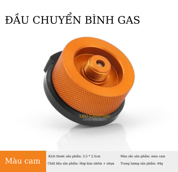 Đầu chuyển đổi để nối bếp gas dã ngoại với bình gas mini