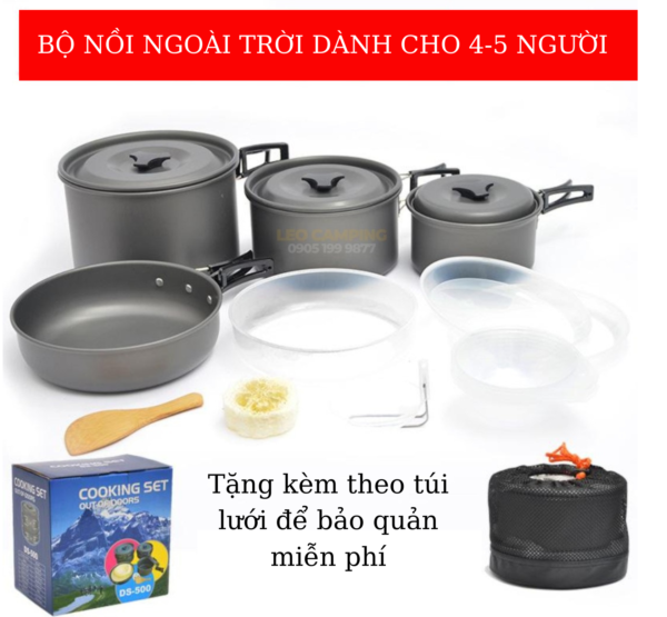 Bộ nồi cho 4-6 người DS500 - Hình ảnh 12