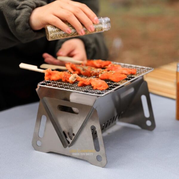 Bếp nướng BBQ mini 1-2 người - Hình ảnh 11